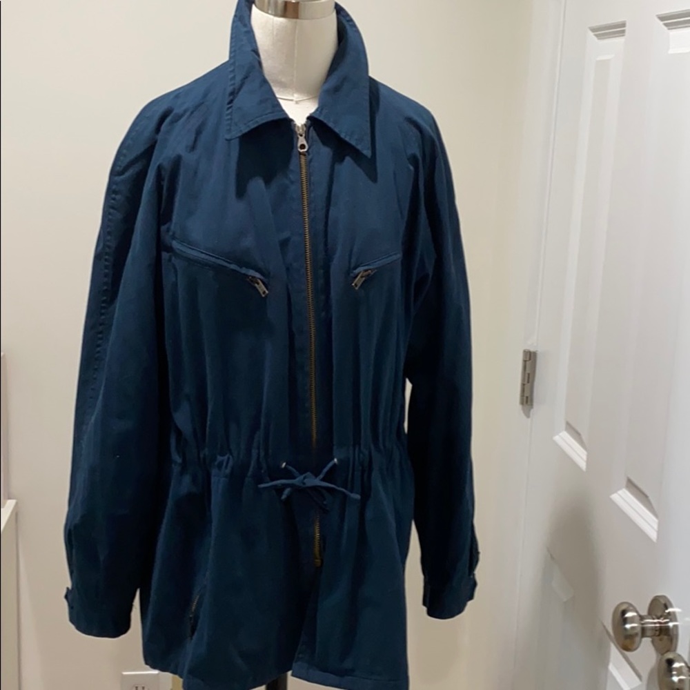 Giorgio Armani Collezione blue jacket